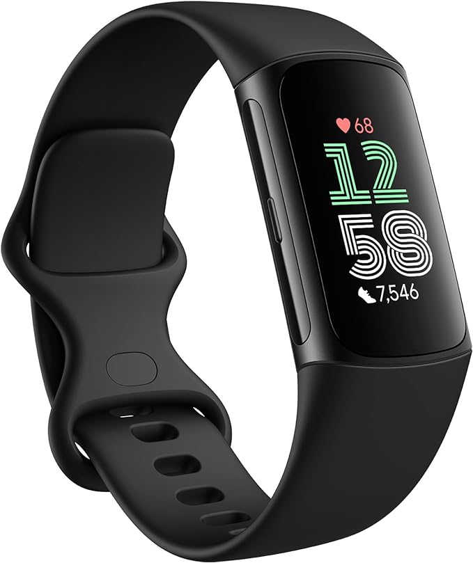 Fitbit Charge 6 Fitness Tracker with Google apps